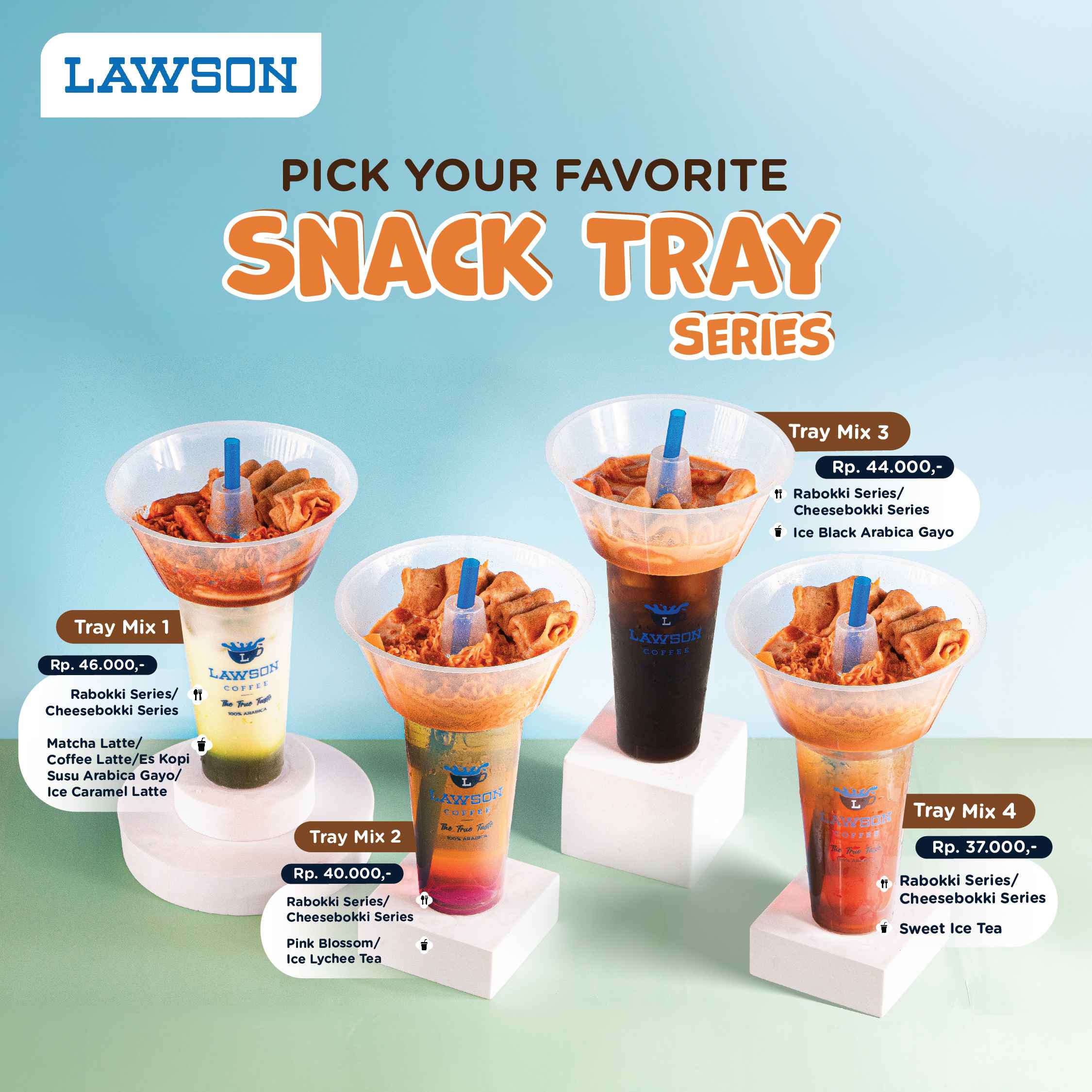 Snack Tray Series at Lawson!